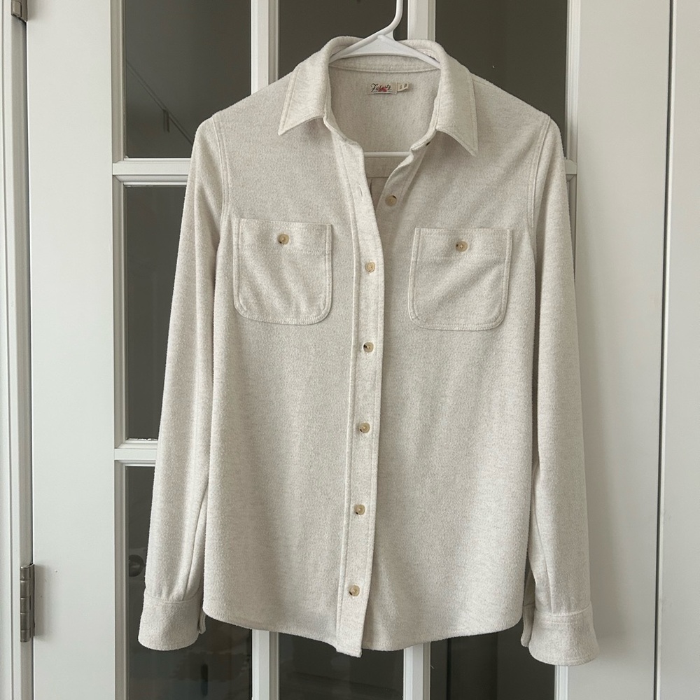Faherty Women Off White Legend Shirt
